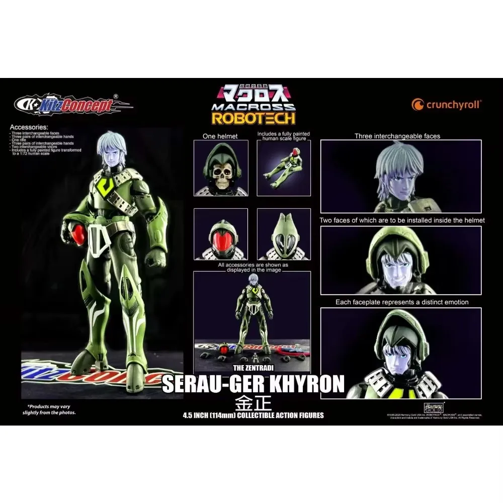 In Stock KitzConcept Macross Regult 1:72 Series Battle Pod Light Artillery Heavy Artillery LED Action Figures Gift Collection
In Stock KitzConcept Macross Regult 1:72 Series Battle Pod Light Artillery Heavy Artillery LED Action Figures Gift Collection