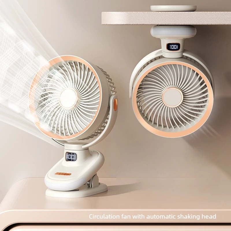 New Mini Clip Fan Air Circulator Night Light Rechargeable Digital Display Portable Wall Desktop Cool Quiet Long Lasting Power
New Mini Clip Fan Air Circulator Night Light Rechargeable Digital Display Portable Wall Desktop Cool Quiet Long Lasting Power