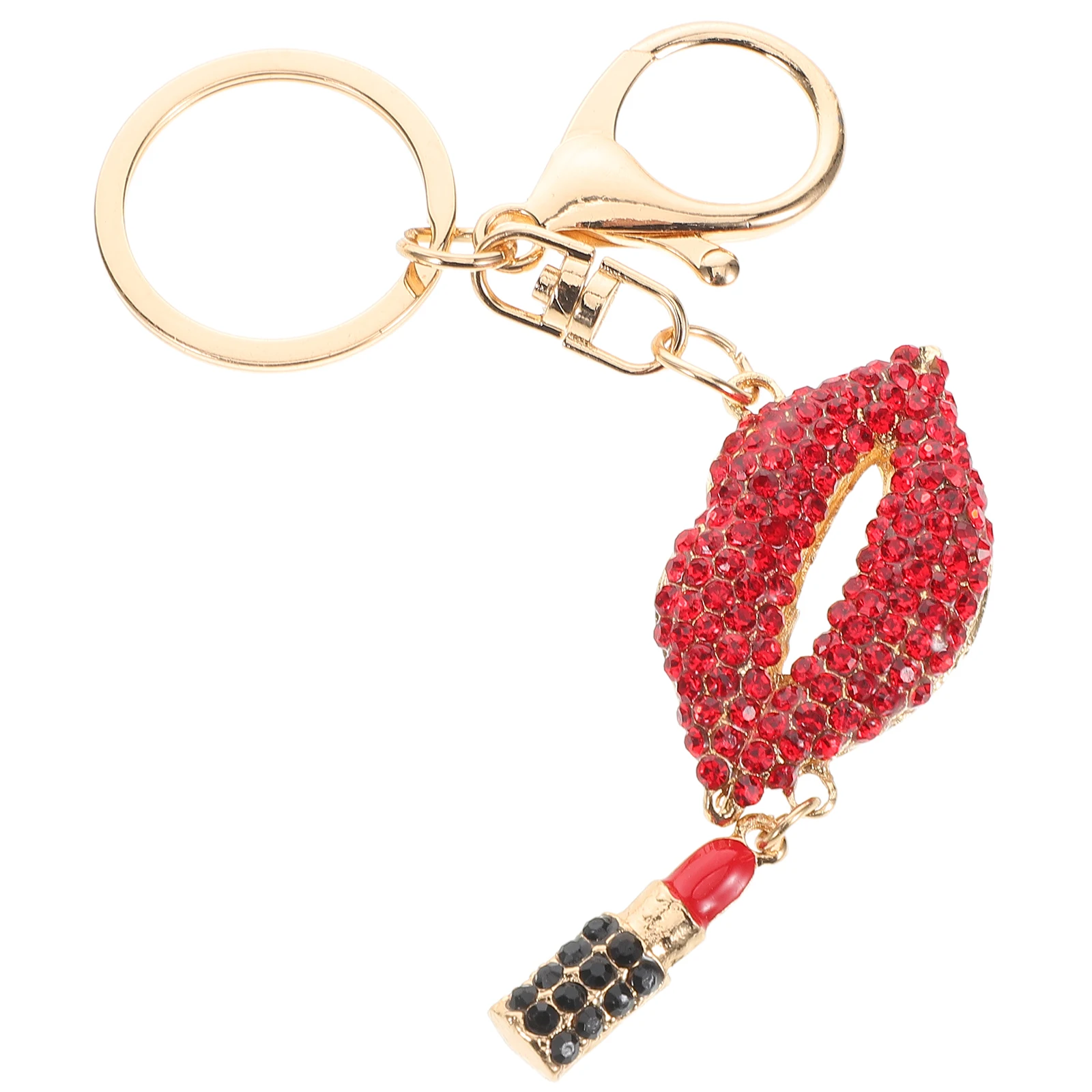 Keychain Lip Shape Rhinestone Keychains for Women Bag Charms Purse Kiss Keychain Decorative Fob Handbag Pendant
Keychain Lip Shape Rhinestone Keychains for Women Bag Charms Purse Kiss Keychain Decorative Fob Handbag Pendant