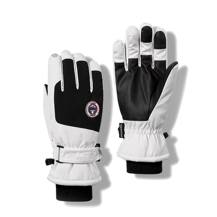 Зимние лыжные перчатки унисекс, нескользящие водонепроницаемые теплые флисовые перчатки из искусственной кожи с сенсорным экраном, зимние перчатки для езды на мотоцикле
Зимние лыжные перчатки унисекс, нескользящие водонепроницаемые теплые флисовые перчатки из искусственной кожи с сенсорным экраном, зимние перчатки для езды на мотоцикле