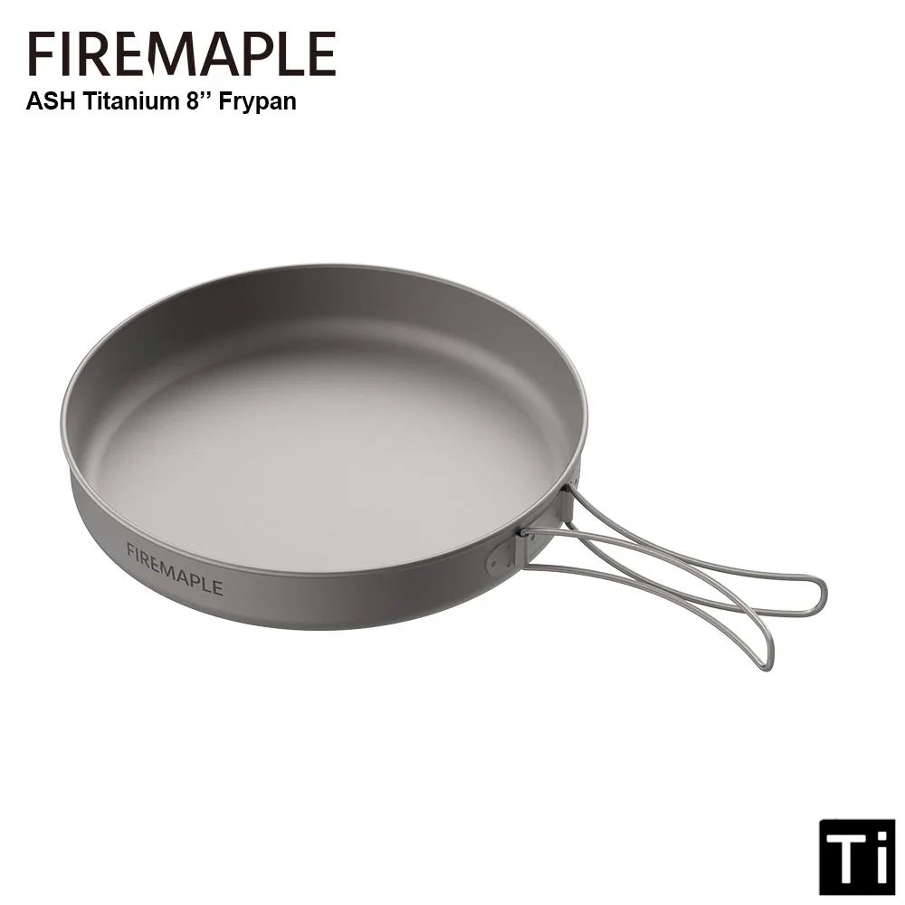 Fire Maple ASH Titanium 8’’ Frypan with Foldable Handle Ultralight Camping Frying Pan Tableware for Outdoor Hiking 1000ml
Fire Maple ASH Titanium 8’’ Frypan with Foldable Handle Ultralight Camping Frying Pan Tableware for Outdoor Hiking 1000ml