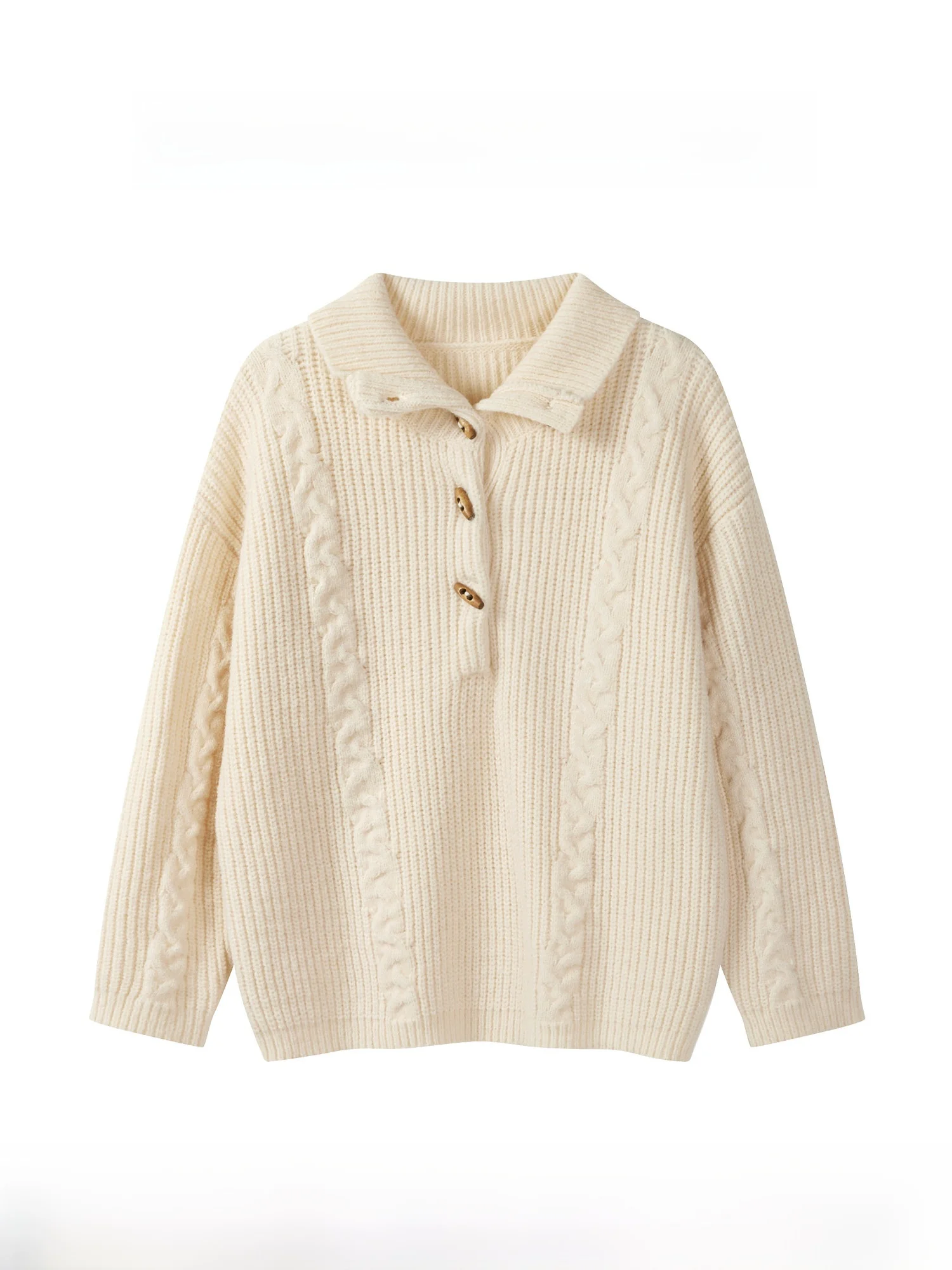 Loose Knitted Sweater Women's Autumn Faion Korean Sle Cabled Ne Pullover Long Sve Color Top Y50953740
Loose Knitted Sweater Women's Autumn Faion Korean Sle Cabled Ne Pullover Long Sve Color Top Y50953740