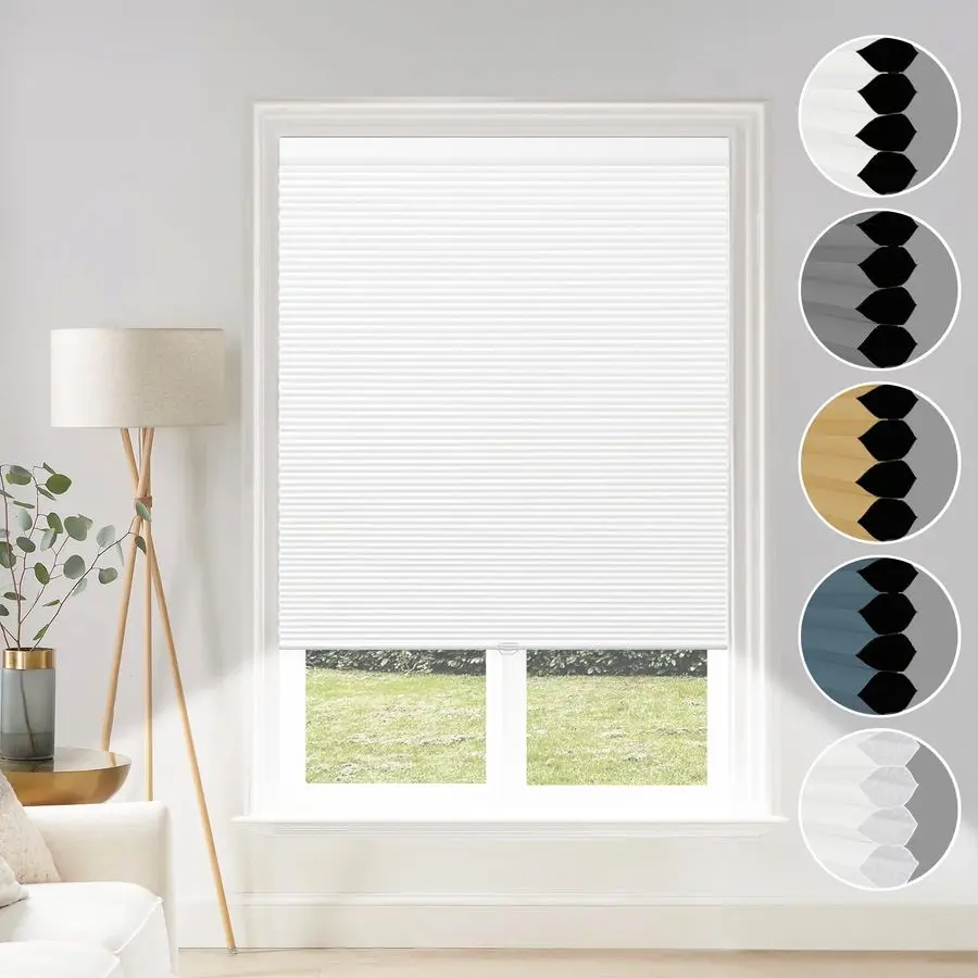 Shades Cordless Blinds Cellular Fabric Blinds Honeycomb Door Window Shades 35x64, WhiteWhite
Shades Cordless Blinds Cellular Fabric Blinds Honeycomb Door Window Shades 35x64, WhiteWhite