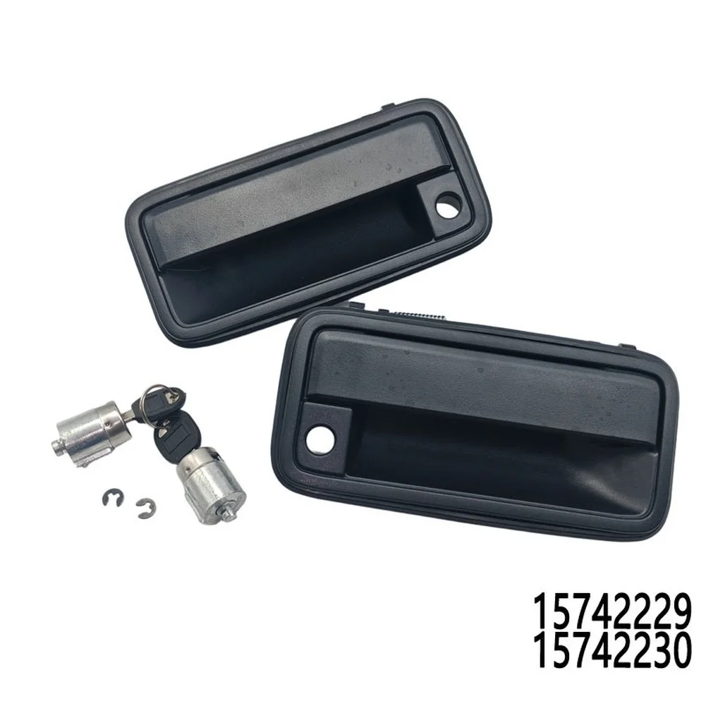Front Door Handle Set with Key Lock Cylinder for Chevrolet C/K 1500 1995-2002 Including Left Right Handles and 2 Keys
Front Door Handle Set with Key Lock Cylinder for Chevrolet C/K 1500 1995-2002 Including Left Right Handles and 2 Keys