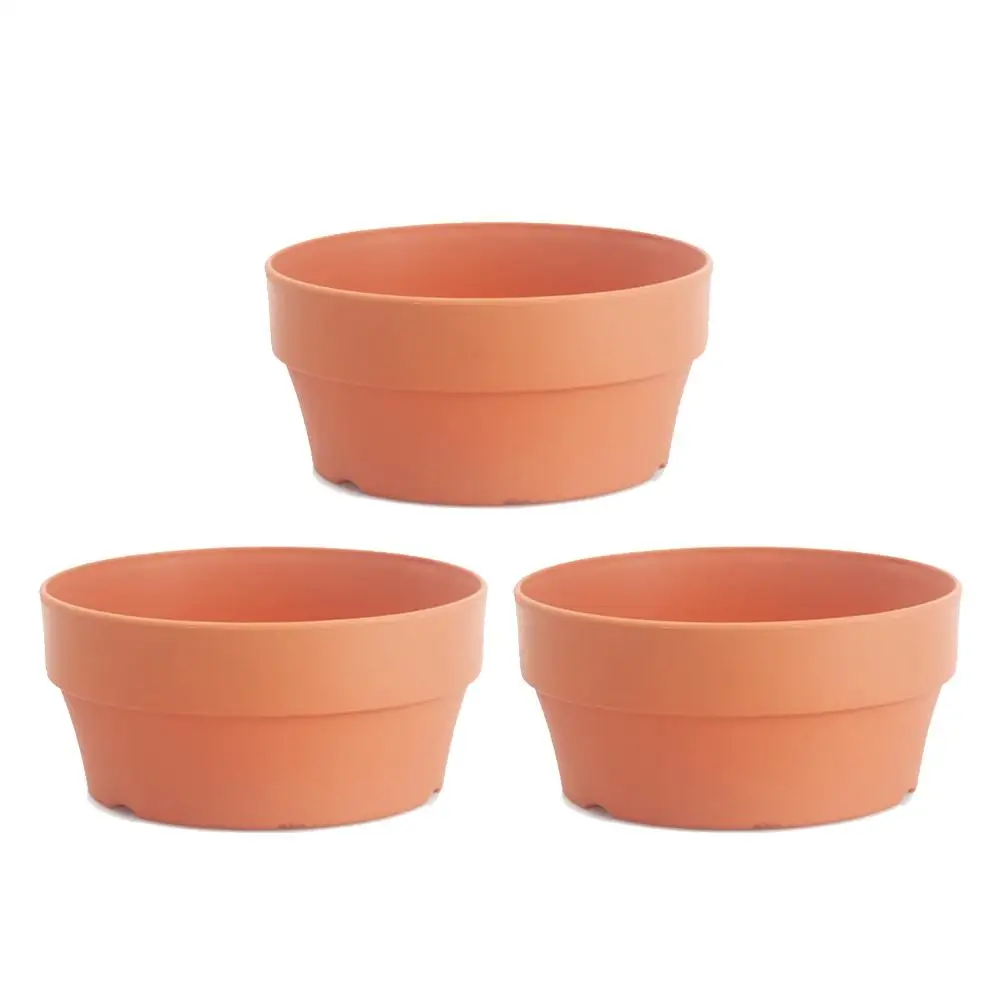 3 Pcs Floral Containers Round Flower Pot Garden Supplies Succulent Plants Orange
3 Pcs Floral Containers Round Flower Pot Garden Supplies Succulent Plants Orange