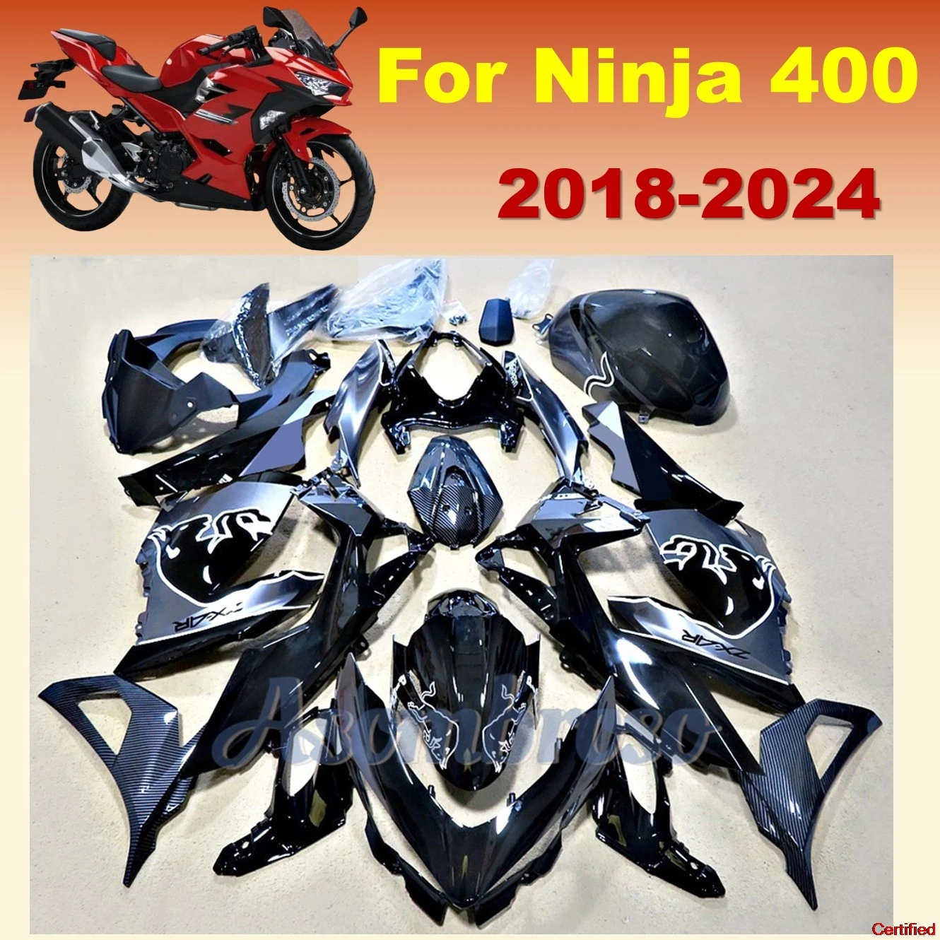 Комплект обтекателя ZXMT из АБС-пластика для Ninja400 2018 2024 2019 2020 2021 2022 2023 ninja 400 18-24, детали мотоцикла
Комплект обтекателя ZXMT из АБС-пластика для Ninja400 2018 2024 2019 2020 2021 2022 2023 ninja 400 18-24, детали мотоцикла