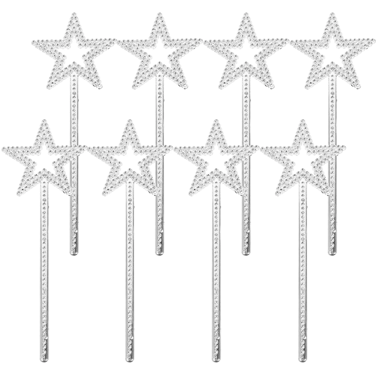 12 Pcs Girl Christmas Outfit Star Shaped Wands Girls Costume Props Dress Fairy Stick Silver Child
12 Pcs Girl Christmas Outfit Star Shaped Wands Girls Costume Props Dress Fairy Stick Silver Child