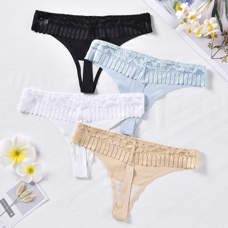 3Pcs Summer Ice Silk Thongs for Women Sexy Lace G String Comfortable Underwear Low Waist Female Panties Floral Thong Strings
3Pcs Summer Ice Silk Thongs for Women Sexy Lace G String Comfortable Underwear Low Waist Female Panties Floral Thong Strings