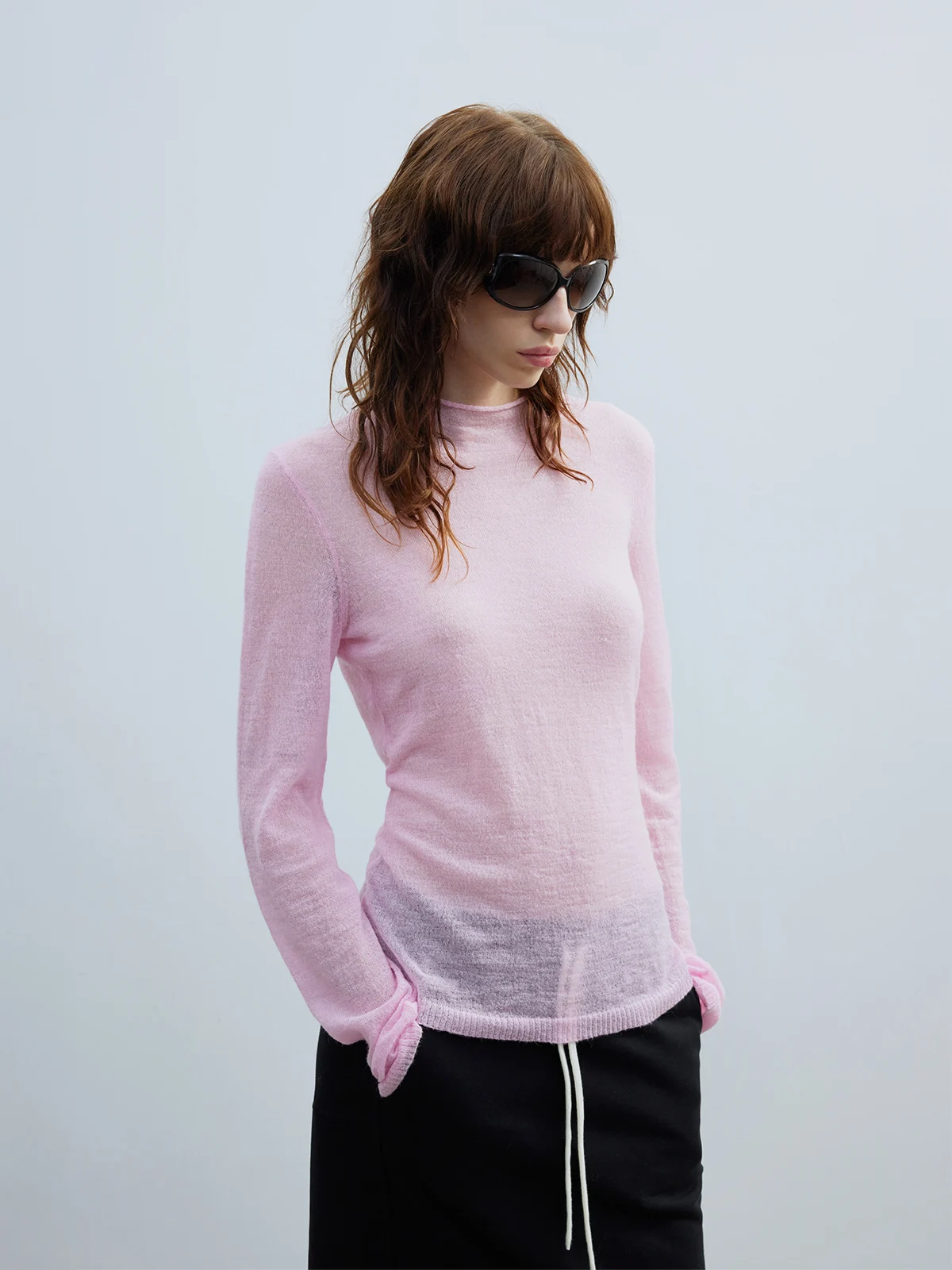 Autumn Winter Women's Long Sve Knitted Sweater Super Fine Camere Mixed Blend Cuffed mid Ne Bulk Long Body Warmth
Autumn Winter Women's Long Sve Knitted Sweater Super Fine Camere Mixed Blend Cuffed mid Ne Bulk Long Body Warmth