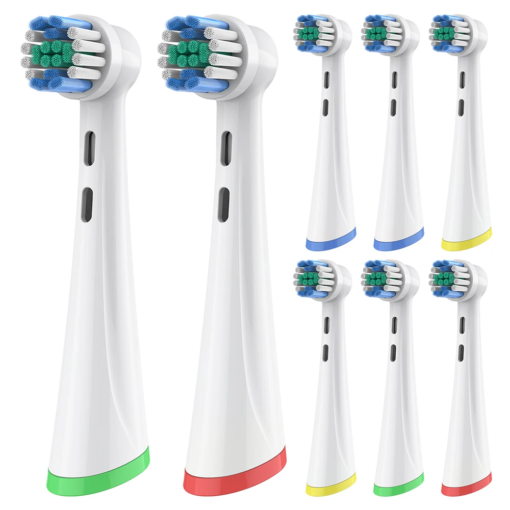 8pcs Replacement Brush Heads Compatible with Oral B iO 2/3/4/5/6/7/8/9/10 Electric Toothbrush, Toothbrushes Head for Daily Clean
8pcs Replacement Brush Heads Compatible with Oral B iO 2/3/4/5/6/7/8/9/10 Electric Toothbrush, Toothbrushes Head for Daily Clean