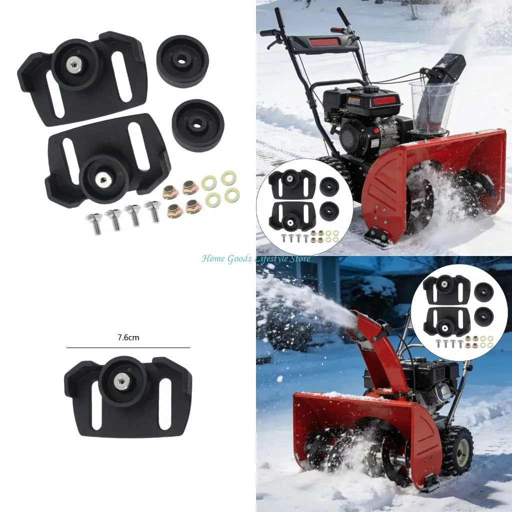 E74E Strong Plastic Snow Blower Attachments With Hardware Set For Better Handling In Snow
E74E Strong Plastic Snow Blower Attachments With Hardware Set For Better Handling In Snow