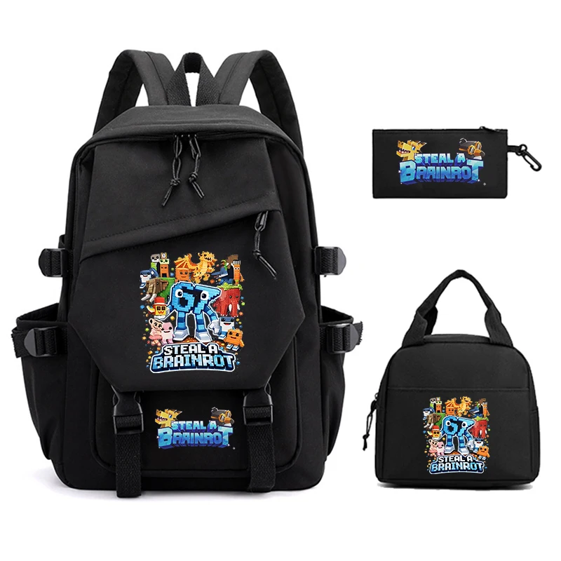 3Pcs/set Six Seven 67 Printed Backpack Fashion Students School Bags Boys Girls Large Capacity Backpack Teenager Outdoor Rucksack
3Pcs/set Six Seven 67 Printed Backpack Fashion Students School Bags Boys Girls Large Capacity Backpack Teenager Outdoor Rucksack