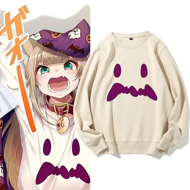 Japanese Sle Long Sve round Ne Sweatirt ex Comfortable Cotton Girl Cosplay Clothing Autumn New Sle Hip Hop...
Japanese Sle Long Sve round Ne Sweatirt ex Comfortable Cotton Girl Cosplay Clothing Autumn New Sle Hip Hop...