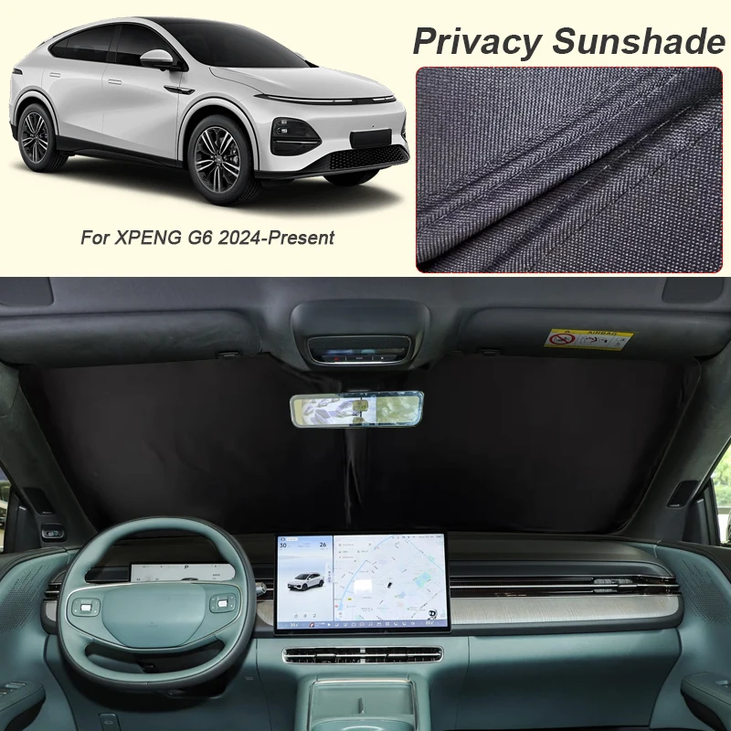 Автомобильный солнцезащитный козырек на черное окно для XPENG G6 2024-Present, автоматическая защита от УФ-лучей, теплоизоляция, защитная крышка, аксессуар для интерьера
Автомобильный солнцезащитный козырек на черное окно для XPENG G6 2024-Present, автоматическая защита от УФ-лучей, теплоизоляция, защитная крышка, аксессуар для интерьера