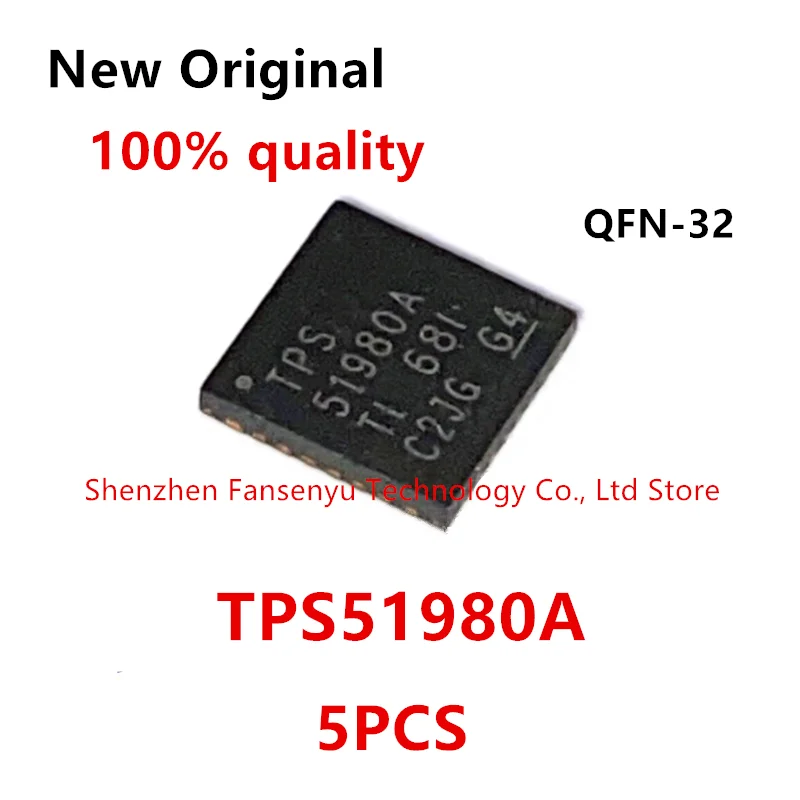 (5piece)100% New TPS51980A 51980A QFN-32 Chipset
(5piece)100% New TPS51980A 51980A QFN-32 Chipset