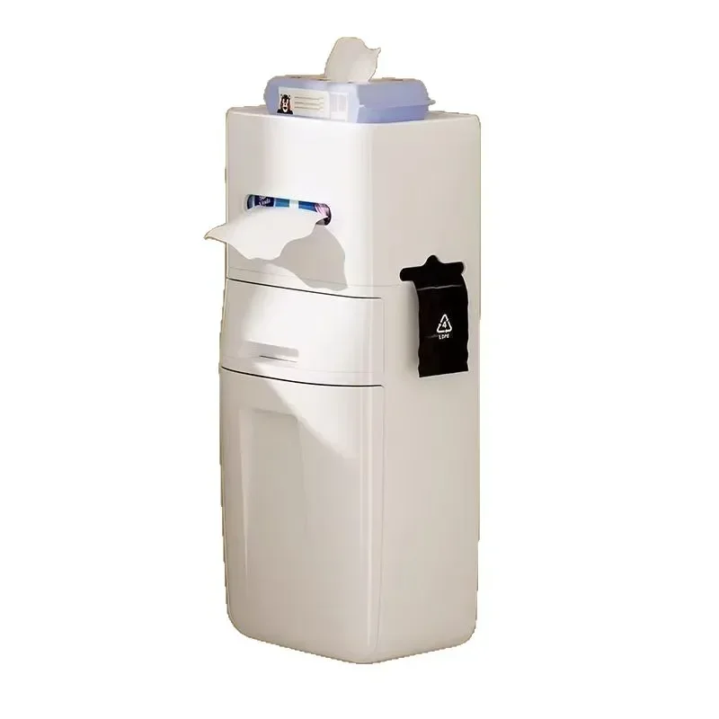 Wall-mounted trash can bathroom new garbage Lou household toilet hanger office multi-functional side rack
Wall-mounted trash can bathroom new garbage Lou household toilet hanger office multi-functional side rack