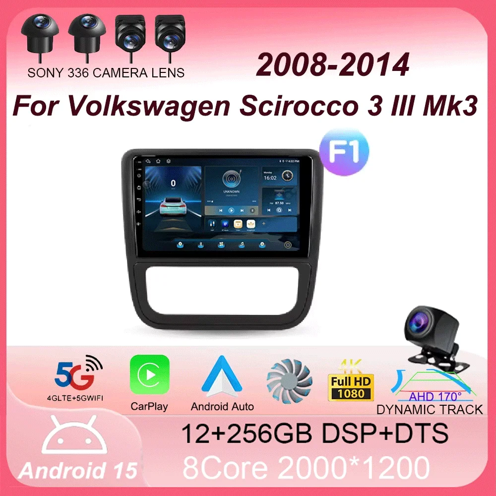 Android 15 For Volkswagen Scirocco 3 III Mk3 2008 - 2014 Multimedia Video Car Radio Player Navigation stereo GPS No 2din 2 din d
Android 15 For Volkswagen Scirocco 3 III Mk3 2008 - 2014 Multimedia Video Car Radio Player Navigation stereo GPS No 2din 2 din d