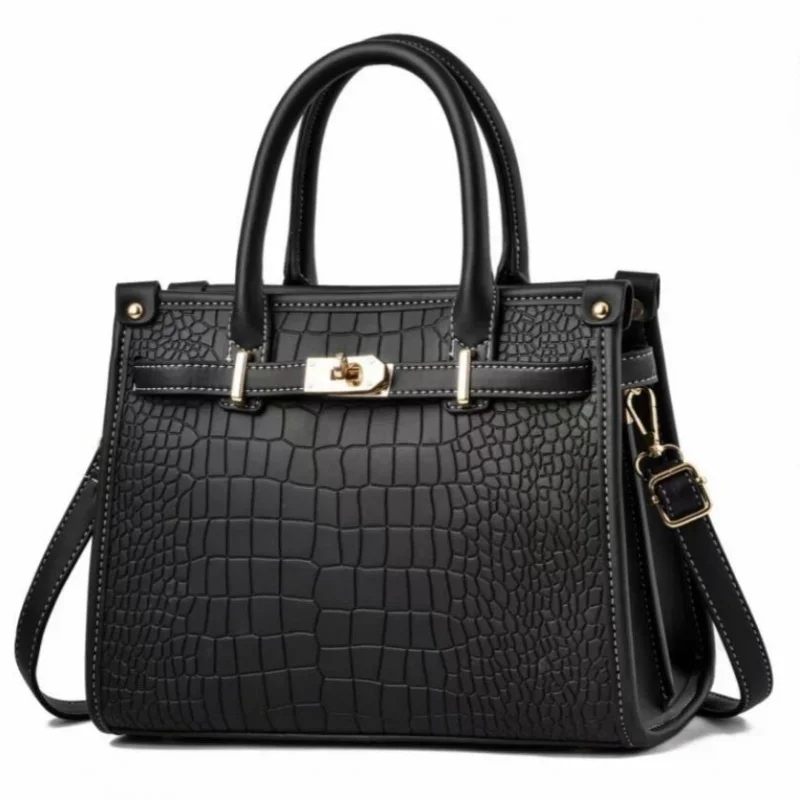 New Crocodile Pattern High Quality Crossbody Bag Soft Leather Luxury Handbags Elegant Bags New Direct Selling Women's Bag
New Crocodile Pattern High Quality Crossbody Bag Soft Leather Luxury Handbags Elegant Bags New Direct Selling Women's Bag