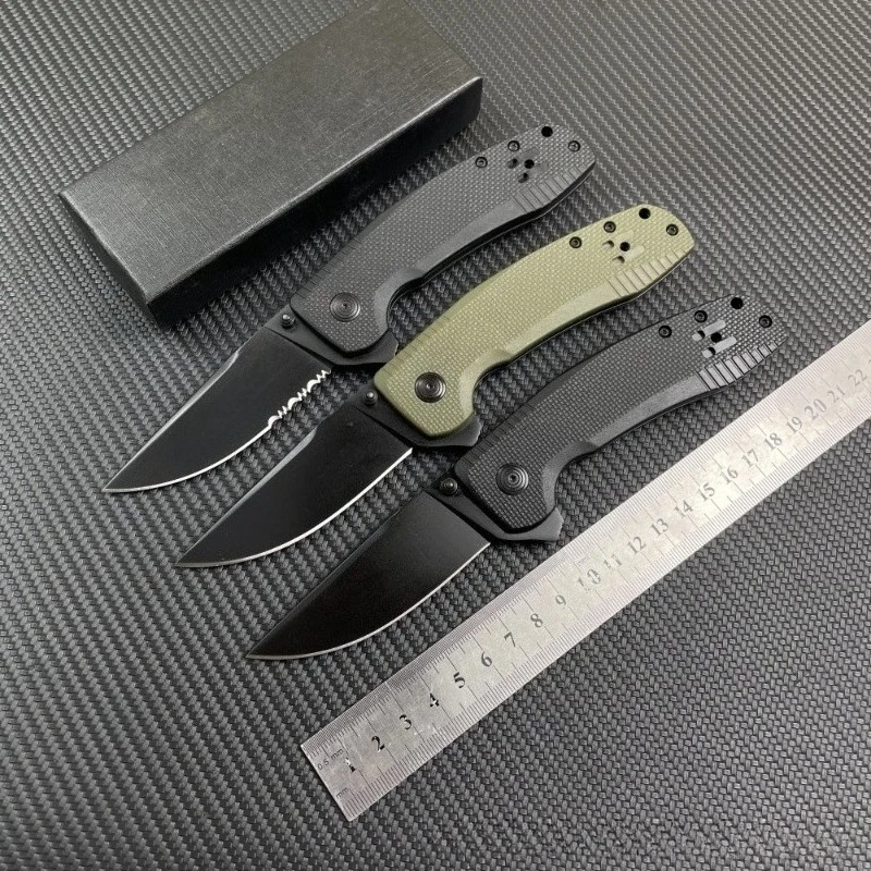 High Hardness Outdoor Folding Camping Pocket Knife D2 Blade Nylon Glass Fiber Hunting Survival Tactical Utility Knives EDC Tools
High Hardness Outdoor Folding Camping Pocket Knife D2 Blade Nylon Glass Fiber Hunting Survival Tactical Utility Knives EDC Tools
