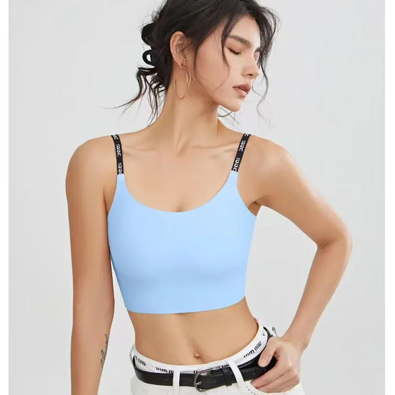 Sexy Sports Bra Top Fitness Yoga Seamless Naked Sports Underwear Women Wearing A Vest Halter Back Fitness Sports Bra Underwear
Sexy Sports Bra Top Fitness Yoga Seamless Naked Sports Underwear Women Wearing A Vest Halter Back Fitness Sports Bra Underwear
