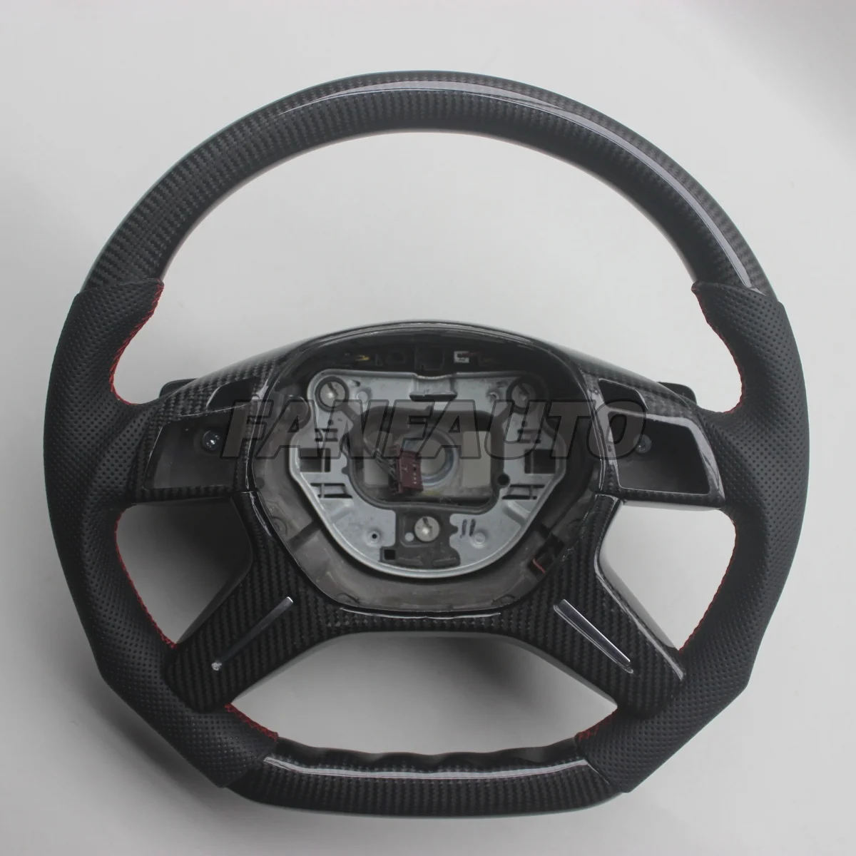 Replacement Real Carbon Fiber Steering Wheel with Leather for Benz W204 W166 W212 W246
Replacement Real Carbon Fiber Steering Wheel with Leather for Benz W204 W166 W212 W246