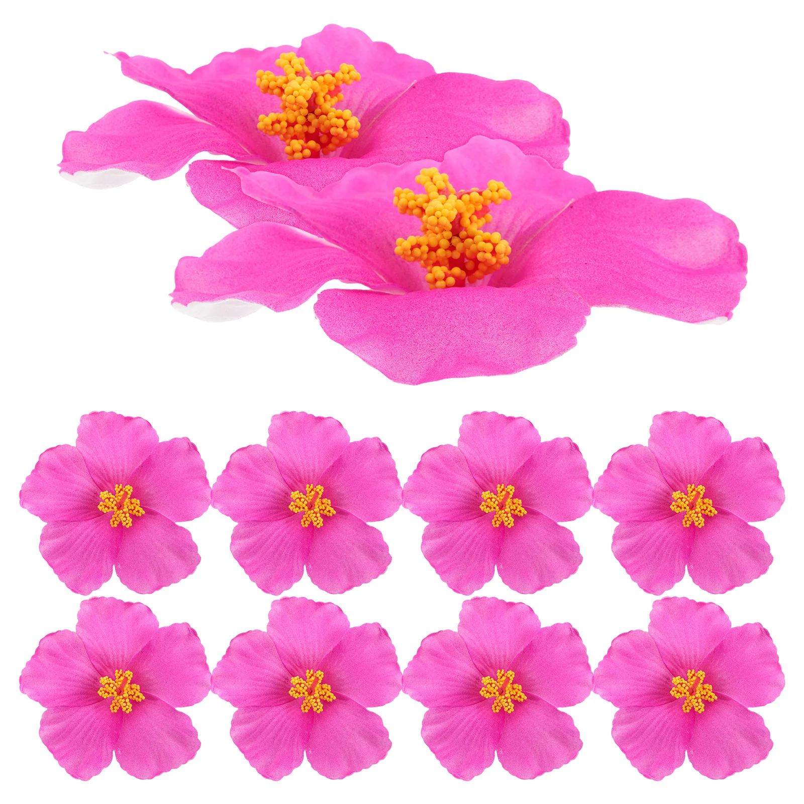 10pcs Artificial Hibiscus Flowers Realistic EVA Summer Decorations Reusable Tropical Party Wedding Celebration Plastic Flowers
10pcs Artificial Hibiscus Flowers Realistic EVA Summer Decorations Reusable Tropical Party Wedding Celebration Plastic Flowers