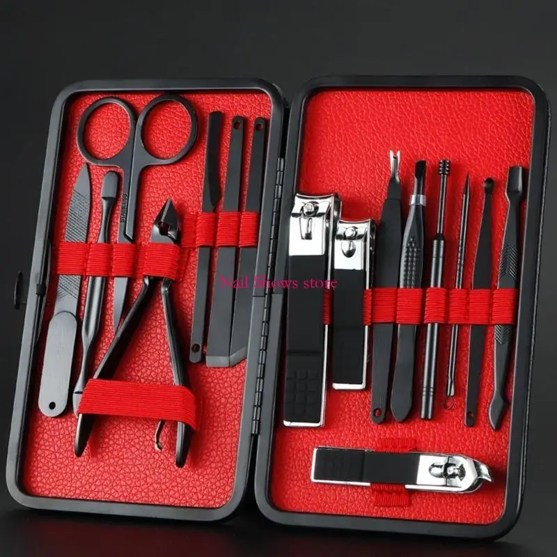 E0BC Care Nails Travel Manicure Set Pedicure Sets Clipper Stainless Steel Professional Cuticle Remover
E0BC Care Nails Travel Manicure Set Pedicure Sets Clipper Stainless Steel Professional Cuticle Remover