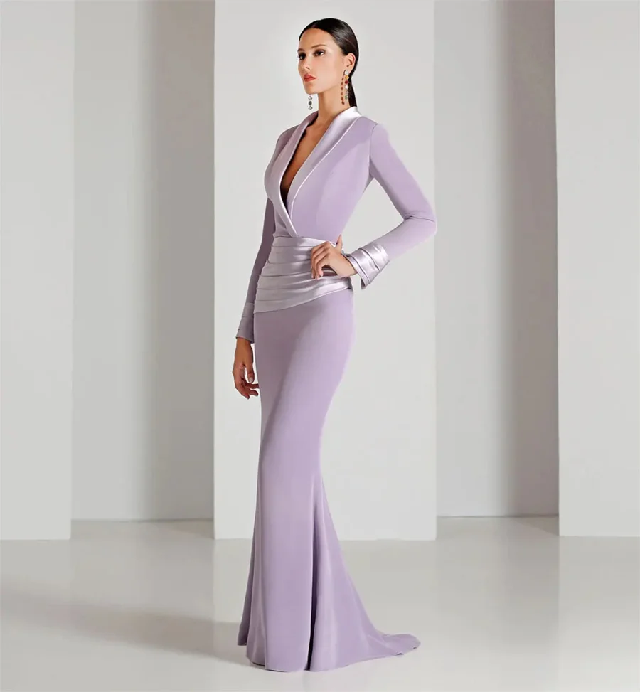 Evening Dresses Elegant V-Neck Cocktail of Long dresses Full Sleeve quinceanera dresses Mermaid Prom Gown New Customized 2024
Evening Dresses Elegant V-Neck Cocktail of Long dresses Full Sleeve quinceanera dresses Mermaid Prom Gown New Customized 2024
