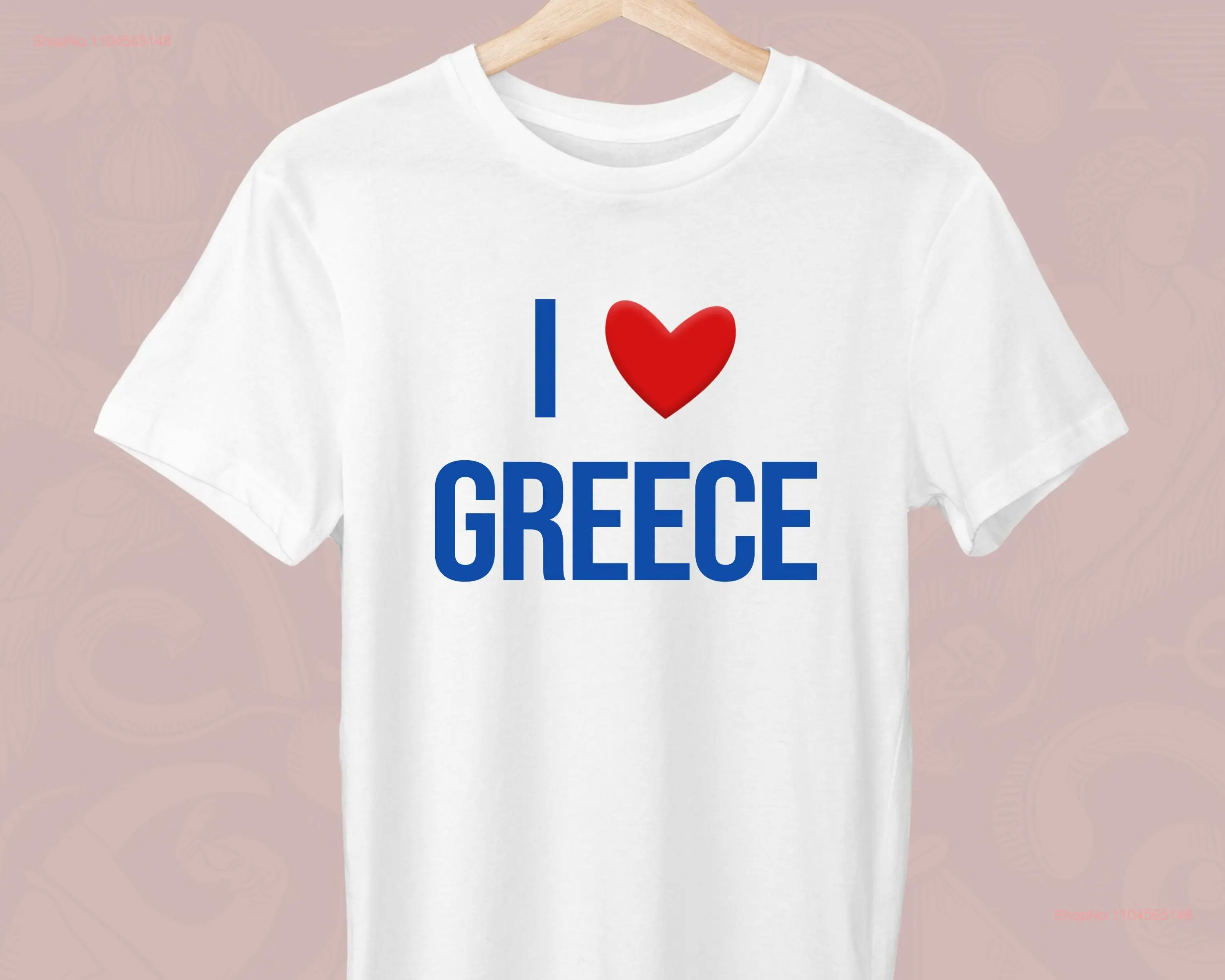 Футболка I Love Greece Love Greek Heart Flag Lover для модных стильных длинных или коротких рукавов
Футболка I Love Greece Love Greek Heart Flag Lover для модных стильных длинных или коротких рукавов