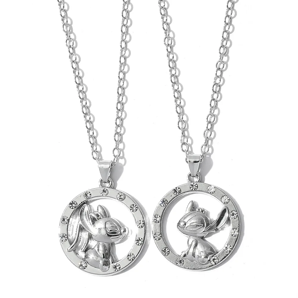 Disney Lilo Stitch Adult Anime Cute Necklace Women Cartoon Charms Pendant Man Fashion Jewelry Accessories Couples Necklaces Gift
Disney Lilo Stitch Adult Anime Cute Necklace Women Cartoon Charms Pendant Man Fashion Jewelry Accessories Couples Necklaces Gift