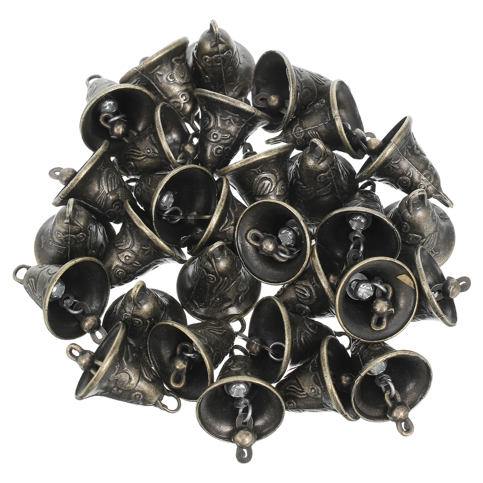 30Pcs Small Jingle Bells Vintage Craft Mini Metal Bells Wind Chime Accessories DIY Wedding Party Decoration Feng Shui Bell
30Pcs Small Jingle Bells Vintage Craft Mini Metal Bells Wind Chime Accessories DIY Wedding Party Decoration Feng Shui Bell