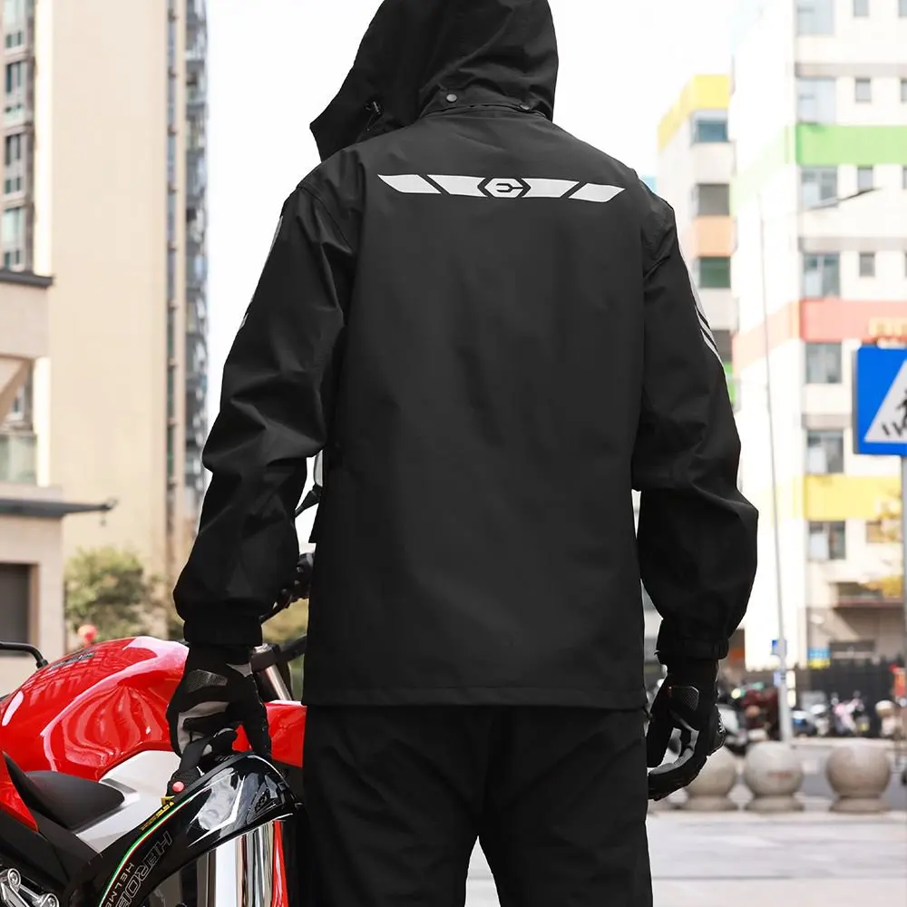 Motorcycle Raincoat Rainpants Suit Full Body Rainstorm Prevention Electric Bicycle Motorcycle Riding Reflective Split Raincoat
Motorcycle Raincoat Rainpants Suit Full Body Rainstorm Prevention Electric Bicycle Motorcycle Riding Reflective Split Raincoat