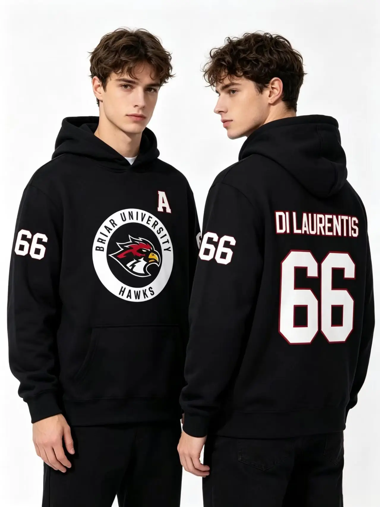 Off Campus TV Series Di Laurentis 66 BriarUniversity Hockey Hoodies Men Women harajuku Long Sleeves Hood Sweatshirts Streetwear
Off Campus TV Series Di Laurentis 66 BriarUniversity Hockey Hoodies Men Women harajuku Long Sleeves Hood Sweatshirts Streetwear