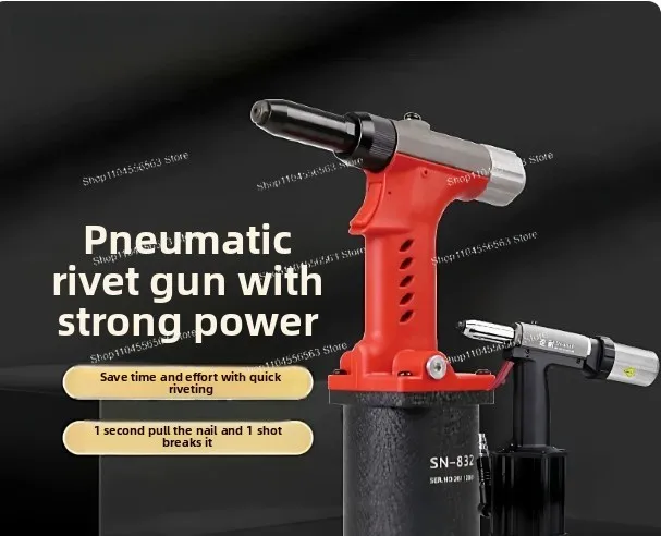 Pneumatic SN832V ejector automatic riveting machine with aluminum and stainless steel suction riveting tools
Pneumatic SN832V ejector automatic riveting machine with aluminum and stainless steel suction riveting tools