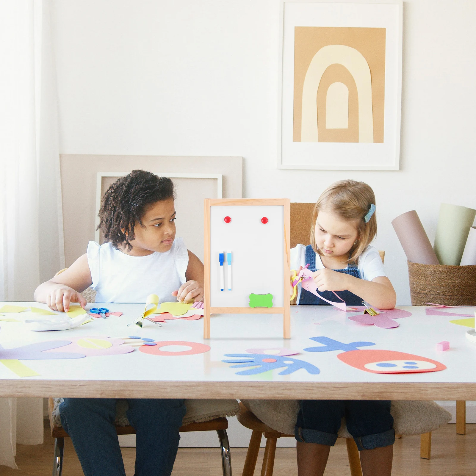 1 set Wooden Message Board 25x40cm Double Sided Kids Writing Pad Dry Erase Chalkboard Reusable Answer Board Children Whiteboard
1 set Wooden Message Board 25x40cm Double Sided Kids Writing Pad Dry Erase Chalkboard Reusable Answer Board Children Whiteboard