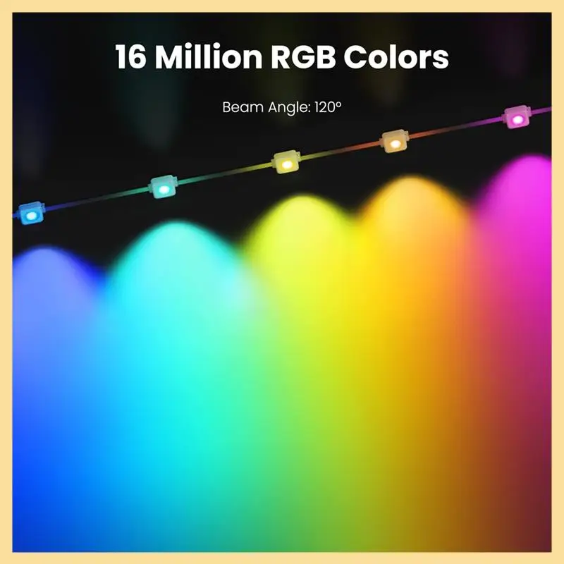 GOOD-Tuya Wifi Smart Eaves String LED Light Outdoor IP67 Waterproof RGB Color RF Remote Control For Alexa Google Home
GOOD-Tuya Wifi Smart Eaves String LED Light Outdoor IP67 Waterproof RGB Color RF Remote Control For Alexa Google Home