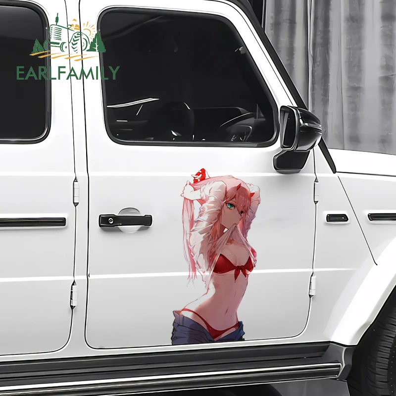 EARLFAMILY 43cm Bikini Zero Two Big Car Stickers Anime Sexy Loli Car Door Protector Decal Funny Waterproof Sunscreen Decoration
EARLFAMILY 43cm Bikini Zero Two Big Car Stickers Anime Sexy Loli Car Door Protector Decal Funny Waterproof Sunscreen Decoration