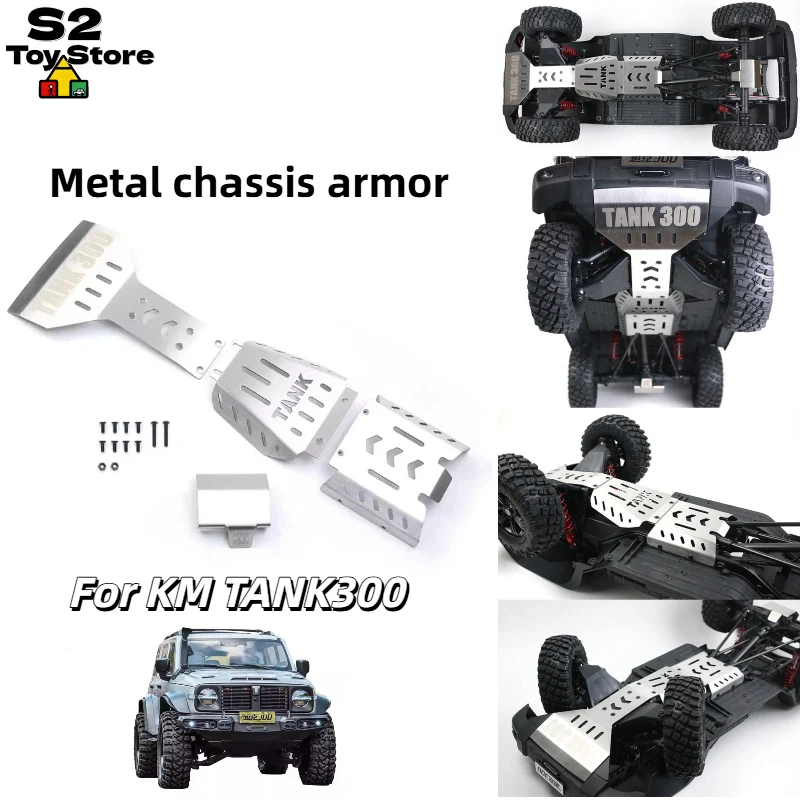 T-POWER KM Tank 300 Thor V2 Metal Chassis Armor Skid Plate Protective Upgrade Parts For RC Off-Road Rock Crawler Vehicles
T-POWER KM Tank 300 Thor V2 Metal Chassis Armor Skid Plate Protective Upgrade Parts For RC Off-Road Rock Crawler Vehicles