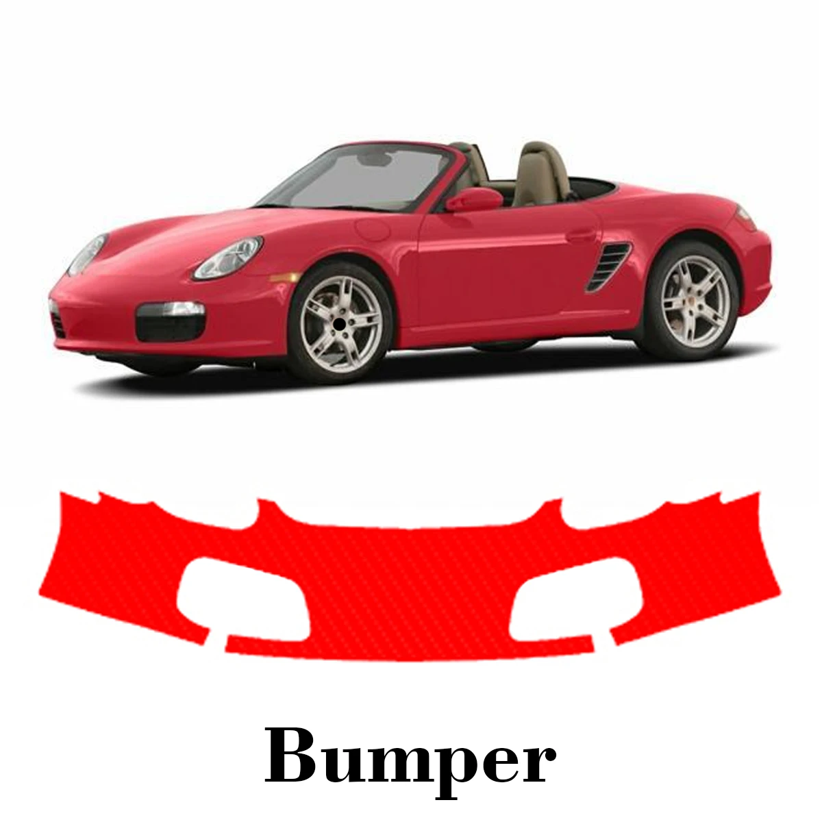 Car Precut Paint Protection Film Front Bumper Anti-scratch Exterior TPU PPF For Porsche Boxster 2005-2008
Car Precut Paint Protection Film Front Bumper Anti-scratch Exterior TPU PPF For Porsche Boxster 2005-2008