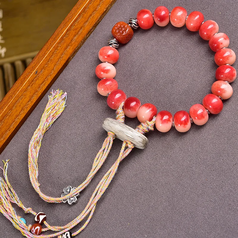 Camel bone semi-polished apple-shaped round for men and women, hand-held Buddhist prayer beads bracelet wholesale
Camel bone semi-polished apple-shaped round for men and women, hand-held Buddhist prayer beads bracelet wholesale