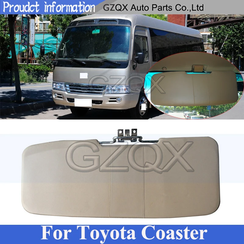 CAPQX Солнцезащитный козырек для верхней консоли, внутренний солнцезащитный козырек для Toyota Coaster, передний солнцезащитный козырек в сборе
CAPQX Солнцезащитный козырек для верхней консоли, внутренний солнцезащитный козырек для Toyota Coaster, передний солнцезащитный козырек в сборе