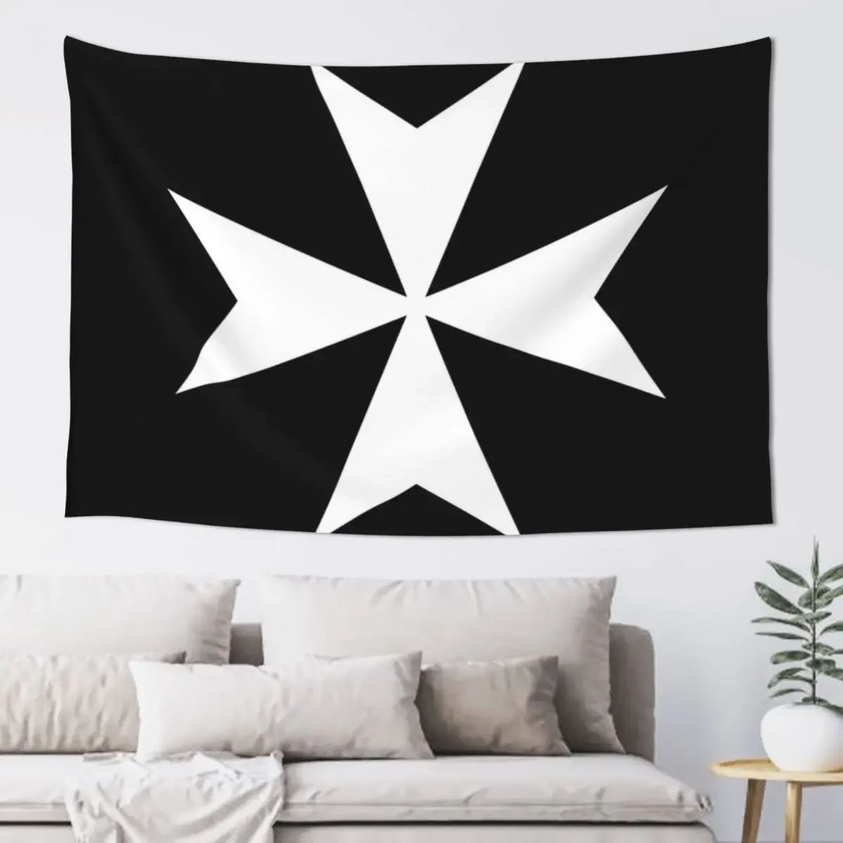 Cross of Knights of Saint John Tapestry Home Decorators Decor For Room Tapestry
Cross of Knights of Saint John Tapestry Home Decorators Decor For Room Tapestry