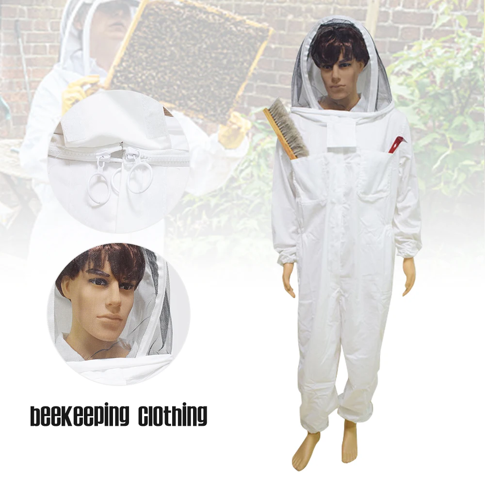 Full Body Beekeeping Clothing Professional Beekeepers Bee Jacket Beekeeping Self-Supporting Clothes Glove Full Body Suit
Full Body Beekeeping Clothing Professional Beekeepers Bee Jacket Beekeeping Self-Supporting Clothes Glove Full Body Suit
