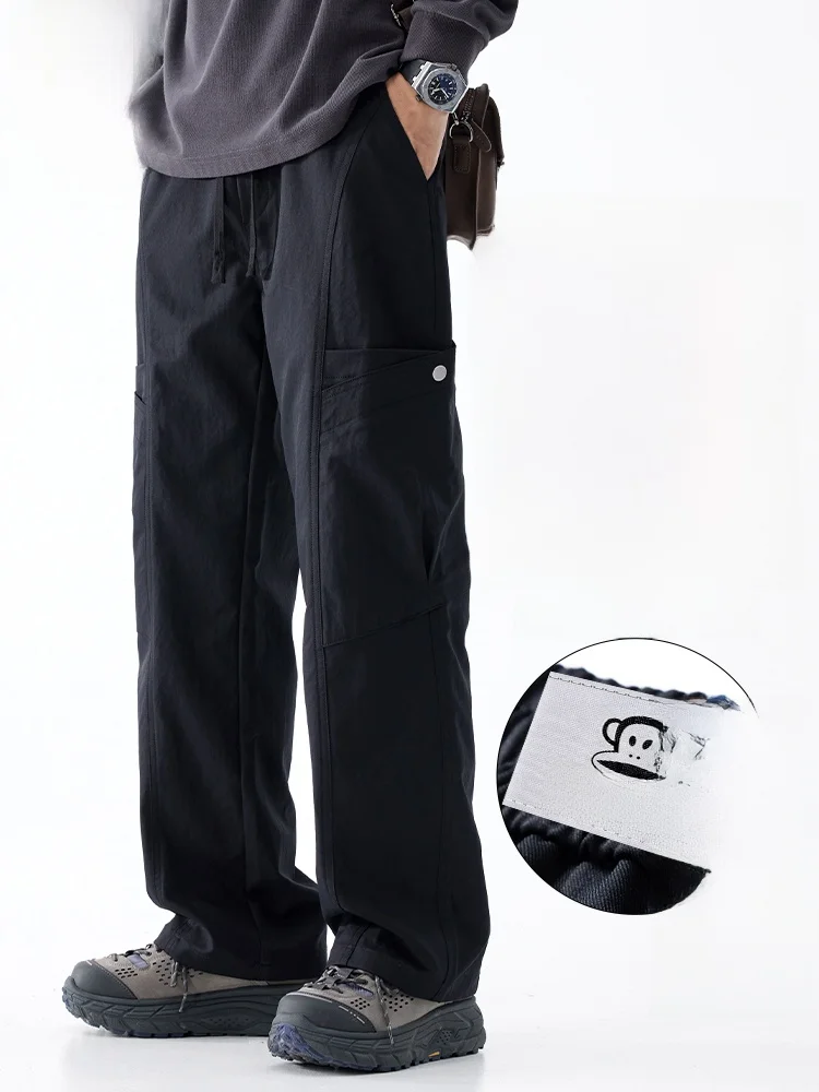 Мужские брюки Paul Frank с флисовой подкладкой, свободного прямого кроя, для работы, осенне-зимние, повседневные, в американском стиле, из прочного полиэстера
Мужские брюки Paul Frank с флисовой подкладкой, свободного прямого кроя, для работы, осенне-зимние, повседневные, в американском стиле, из прочного полиэстера