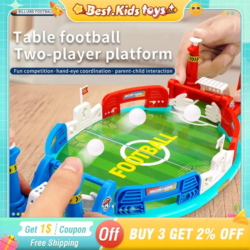 Football Table Match Table Sports Kids Toys Two Player Battle Soccer Board Game Parent-child Interactive Boys Educational Toys
Football Table Match Table Sports Kids Toys Two Player Battle Soccer Board Game Parent-child Interactive Boys Educational Toys