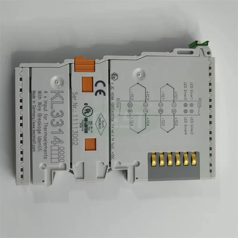 Программируемый логический контроллер (ПЛК) Beckhoff KL3314, оригинальный бренд, со склада
Программируемый логический контроллер (ПЛК) Beckhoff KL3314, оригинальный бренд, со склада