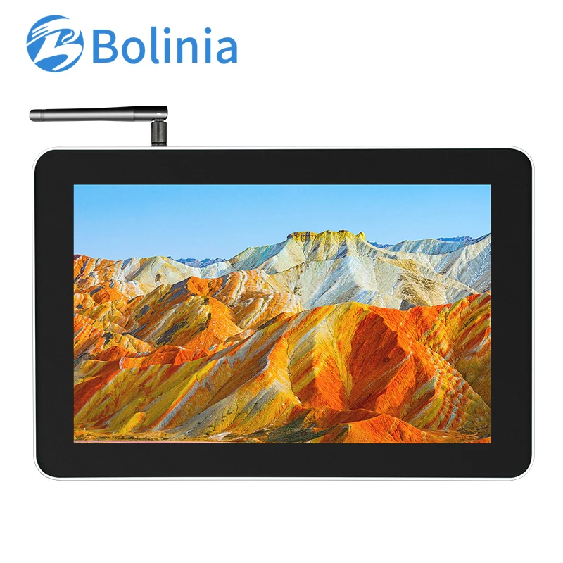 10.1 Inch Industrial Tablet Dustproof and Waterproof Pure Flat Android PCAP Touch All in One Computer Industrial Panel Pc