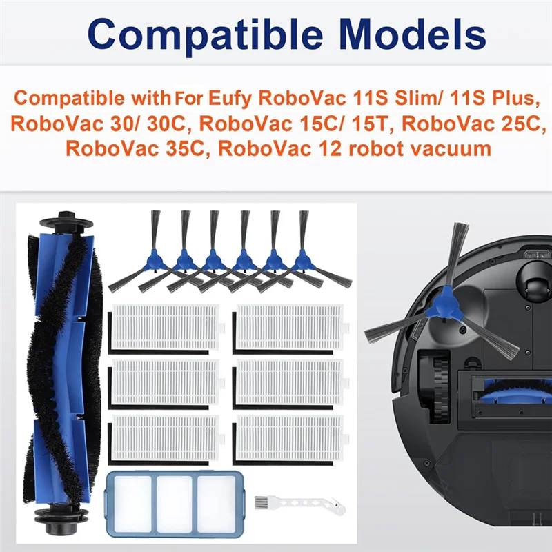 【Recommend】Accessories For Eufy Robovac 11S Slim/11S Plus, 30/30C, 15C/15T, 25C, 35C, 12 Robot Vacuum Replacement Parts
【Recommend】Accessories For Eufy Robovac 11S Slim/11S Plus, 30/30C, 15C/15T, 25C, 35C, 12 Robot Vacuum Replacement Parts