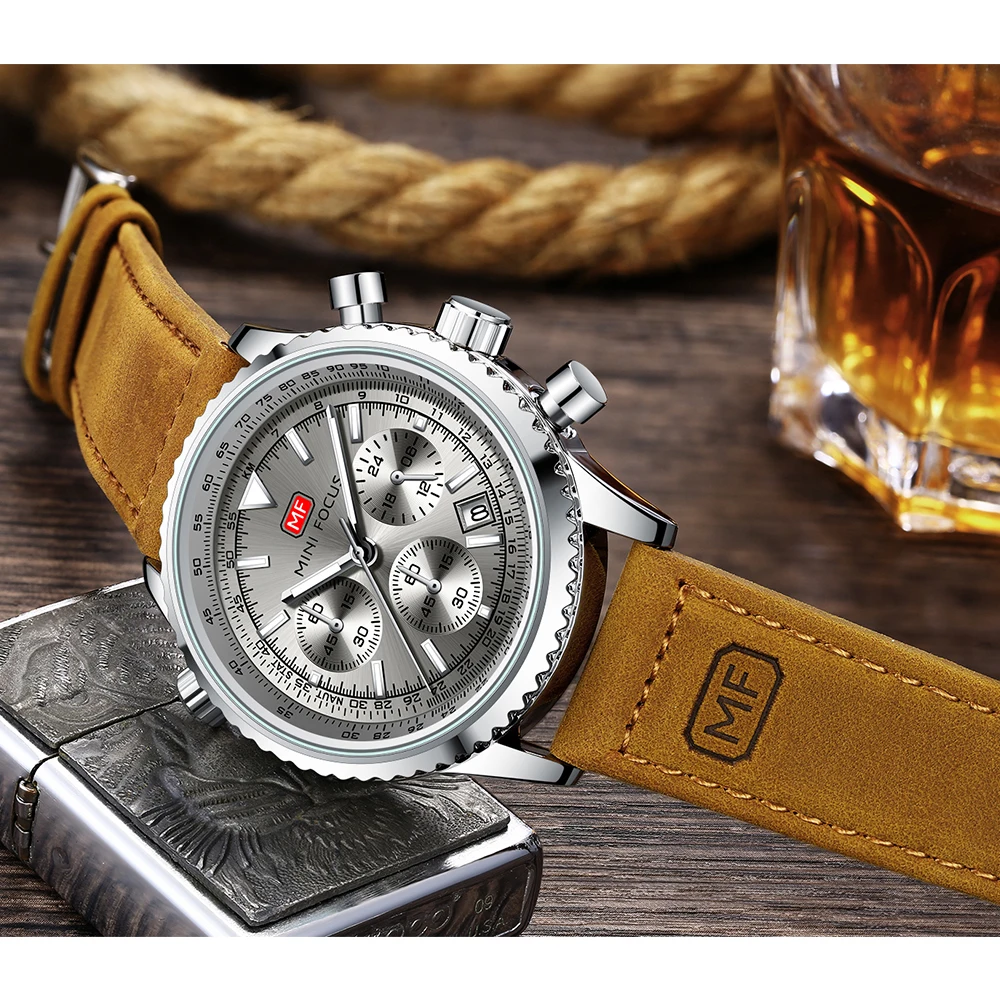 MINI FOCUS Brand Luxury Fashion Quartz Watch Men Waterproof Date Clock Multifunctional Quartz Wristwatch Relogio Masculino 0463G
MINI FOCUS Brand Luxury Fashion Quartz Watch Men Waterproof Date Clock Multifunctional Quartz Wristwatch Relogio Masculino 0463G