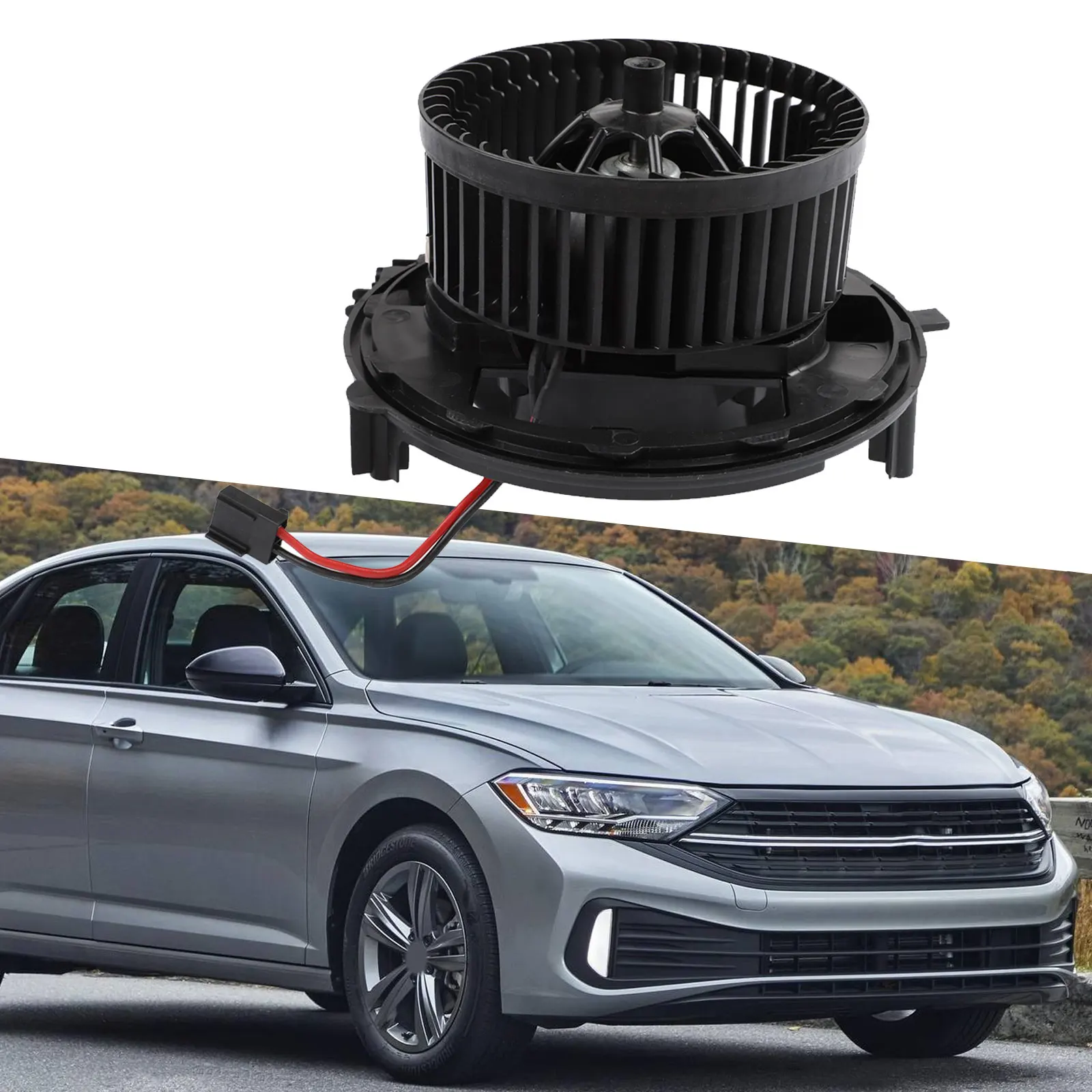 Car HVAC Heater Blower Motor with Fan for For Golf For Jetta For A3 8V1 2012-17 Compatible OEM 5Q1819021 Series
Car HVAC Heater Blower Motor with Fan for For Golf For Jetta For A3 8V1 2012-17 Compatible OEM 5Q1819021 Series